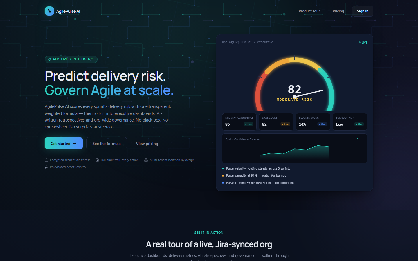 AgilePulse AI screenshot